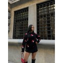 195712 SCHWARZ SWEATSHIRT STRICKWAREN