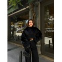 195777 BLACK BLOUSE PLUSH