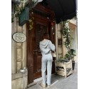 195787 GREY SUİT Steel weaving