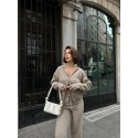 195790 MINK SUİT Steel weaving