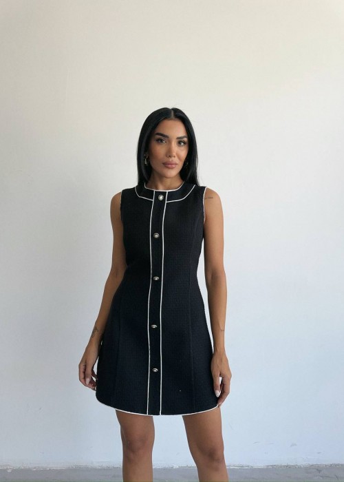 195861 SCHWARZ KLEID