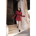 196545 BORDO DRESS