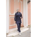 196644 NAVY BLAU HIJAB Trainingsanzugsteam