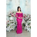 196693 PINK COCKTAİL DRESS