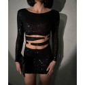 196918 BLACK DRESS