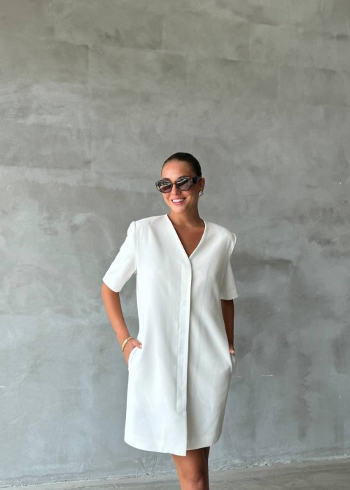197134 ecru KLEID