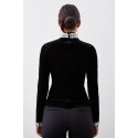 197527 BLACK COCKTAİL DRESS BLOUSE