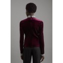197528 BORDO COCKRAİLKLEİD BLUSE