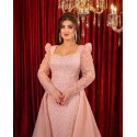 197729 ROSA COCKRAİLKLEİD