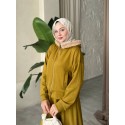 197757 MUSTARD HIJAB SUİT