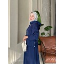 197758 NAVY BLUE HIJAB SUİT
