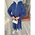 197758 NAVY BLUE HIJAB SUİT