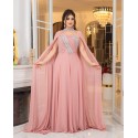 197863 PINK COCKTAİL DRESS