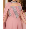197863 PINK COCKTAİL DRESS