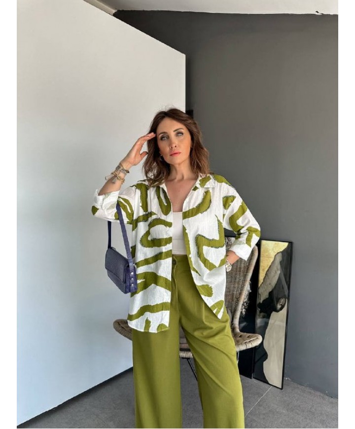 198139 DESENLİ GÖMLEK