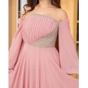 198183 PINK COCKTAİL DRESS