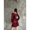 198302 BORDO ELBİSE