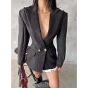 198411 ANTHRAZIT JACKE Wildleder