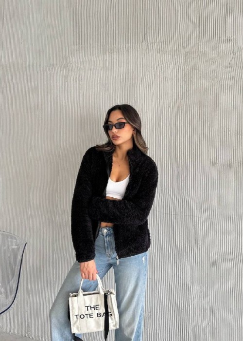 198440 SİYAH SWEAT WELSOFT PELUŞ