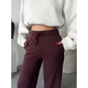198498 BORDO HOSE ŞARDONSUZ KUMAŞ