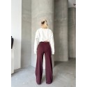 198498 BORDO HOSE ŞARDONSUZ KUMAŞ