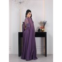 198615 LILA COCKTAİL DRESS