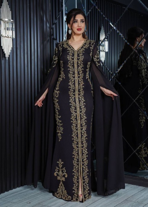 198626 BLACK COCKTAİL DRESS
