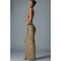 198662 GOLD DRESS