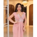 198919 PINK COCKTAİL DRESS