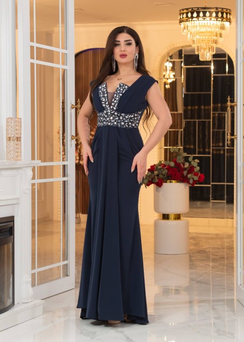 198926 BLACK COCKTAİL DRESS