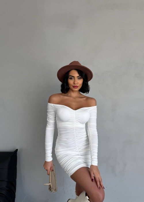 199081 ecru KLEID