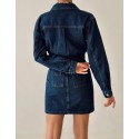 199184 DARK BLUE DRESS Denim