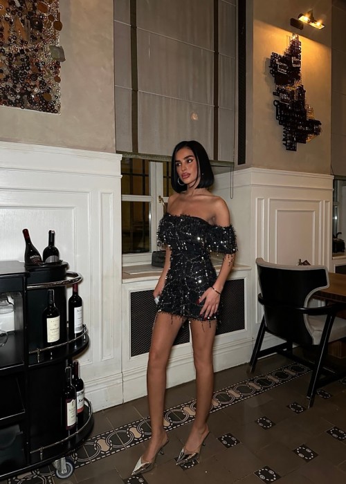 199308 SCHWARZ KLEID