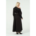 199333 SCHWARZ KLEID BAUMWOLLE