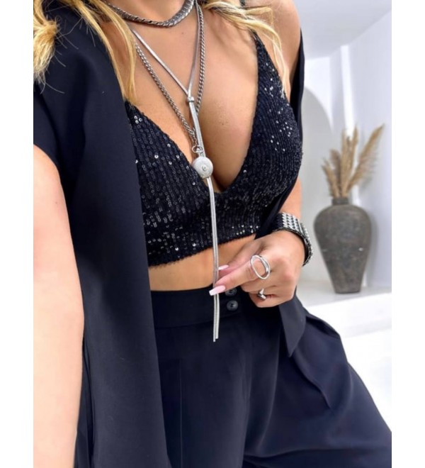 199375 SİYAH BLUZ SİYAH