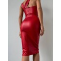 199496 ROT KLEID HAUT