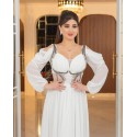 199616 ECRU COCKTAİL DRESS