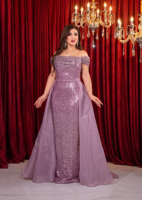199630 LILA COCKTAİL DRESS