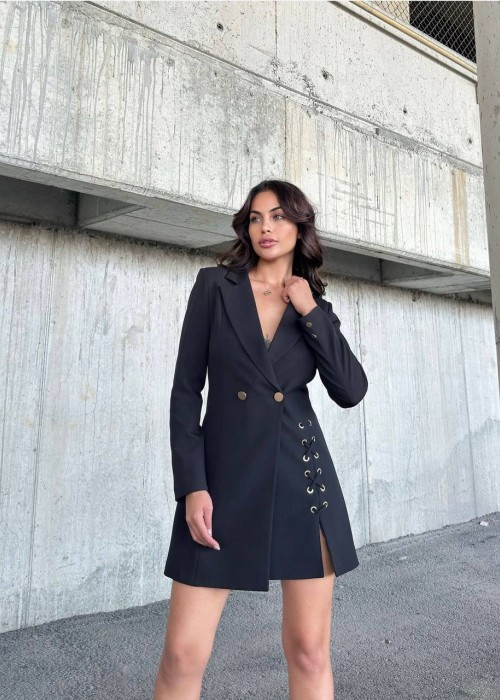 199831 SCHWARZ KLEID