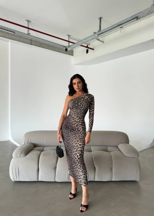 199970 LEOPAR ELBİSE