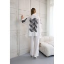 200173 WHITE JACKET KIMONO