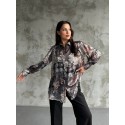 201046 PATTERNED SHIRT SATIN FABRIC