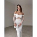 201125 ECRU DRESS