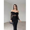 201126 SCHWARZ KLEID