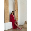 201135 ROT KLEID