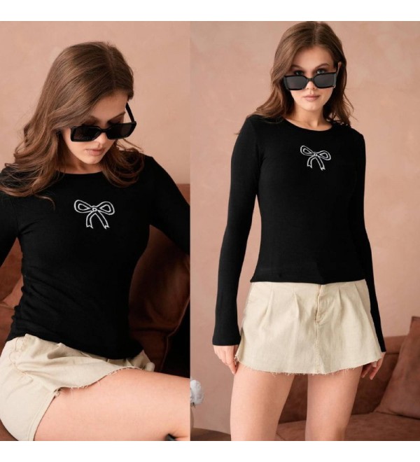 201159 BLACK BLOUSE