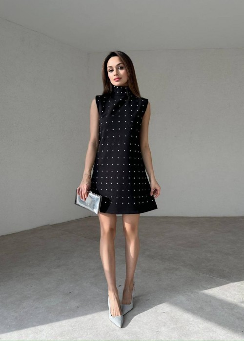 201373 SCHWARZ KLEID