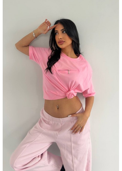 201390 PEMBE TSHIRT PENYE KUMAŞ