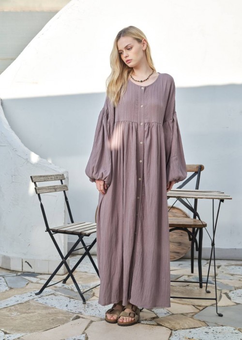 201610 NERZ KLEID Musselin -Stoffdesign