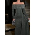 201730 COLORED COCKTAİL DRESS